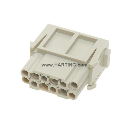 Harting Han Modular 12 Dd Module, PK 2 09140123101